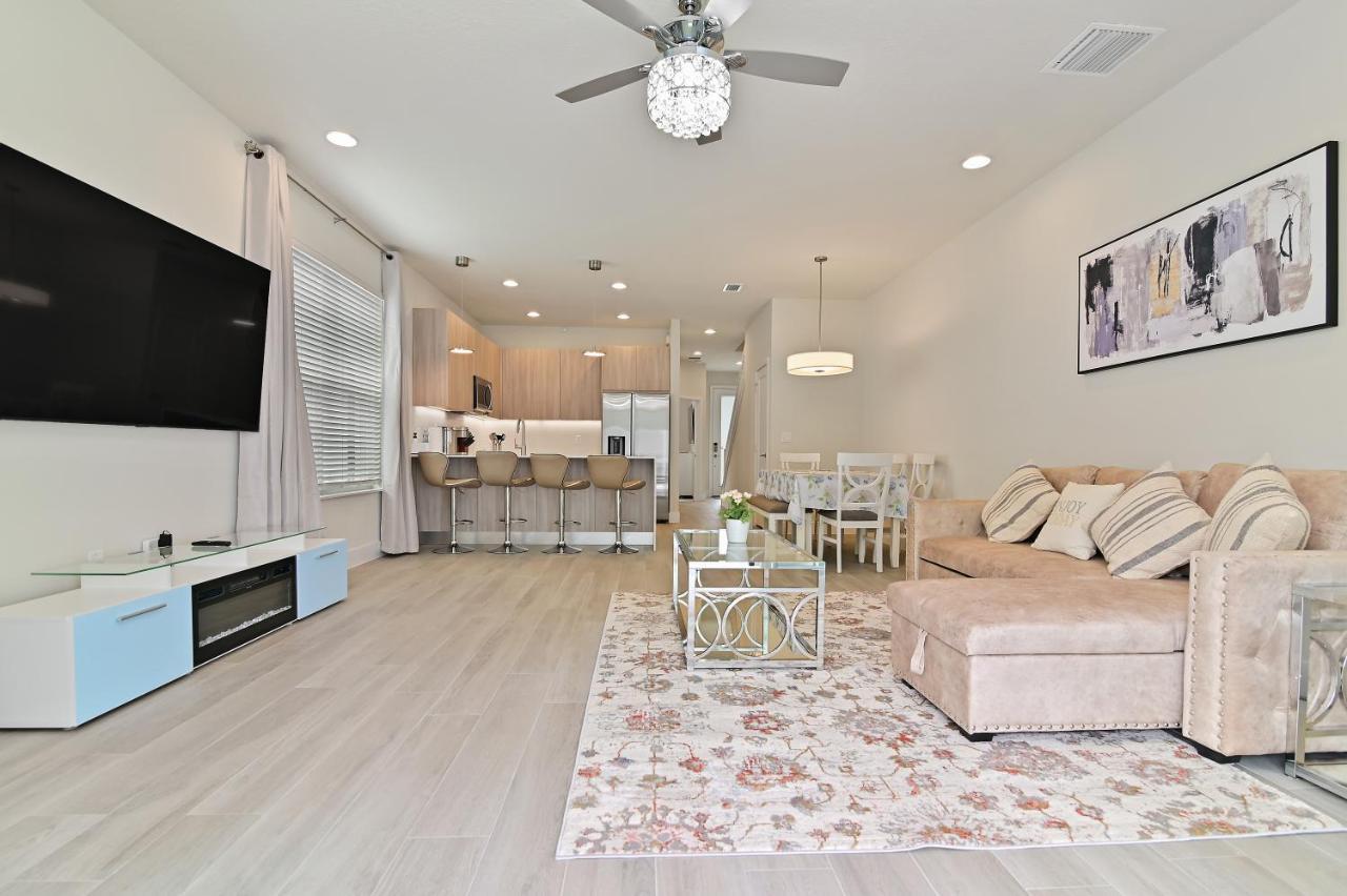 New Modern & Spacious Townhouse Near Disney - 4Br And 3Fb Orlando Esterno foto